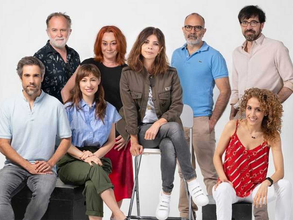 reparto de la serie Ana Tramel. El juego